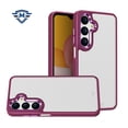 thumbnail image 2 of For Samsung Galaxy A15 5G Ultimate Hybrid Matte Polished Thick Acrylic Metal Button Shockproof Bumper Heavy Duty Protective Cover ,Xpm Phone Case [ Burgundy ], 2 of 5