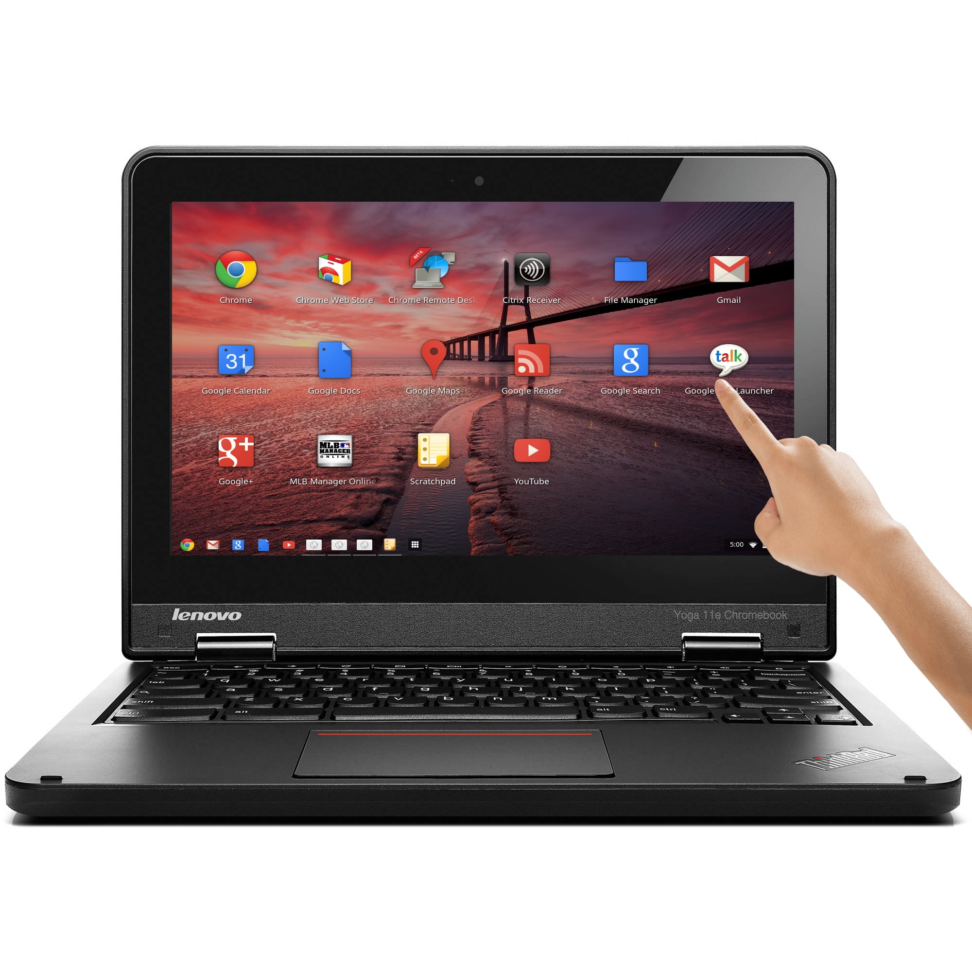 Refurbished Lenovo ThinkPad Yoga 11e 11.6 Touch Chromebook Laptop 4GB 16GB - 20DU000AUS
