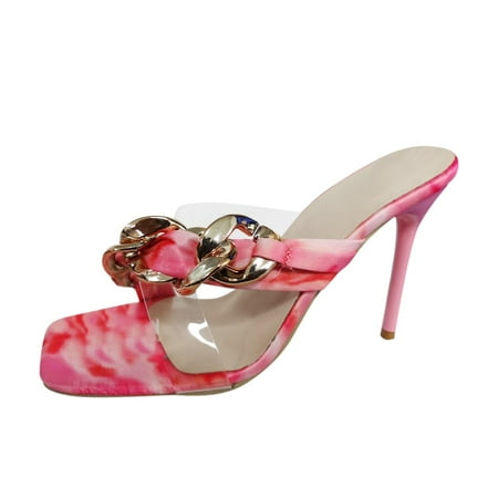 

Fashion Women s High Heels Breathable Lace-up Shoes Casua Sandals Pu Multicolor high heels for Women