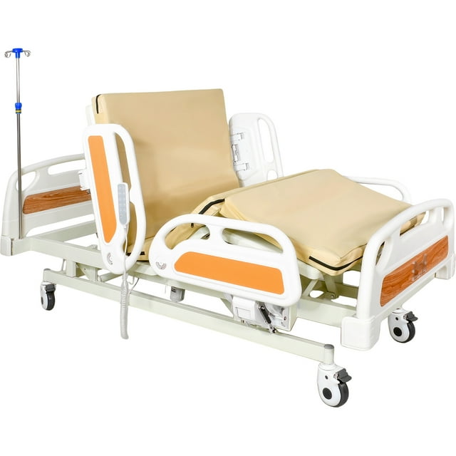 Cama Hospitalaria PREMIUM Electrica 10 Funciones Colchon Hospital