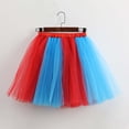 thumbnail image 4 of Et Jupe à Carreaux Tout-Petit Femmes Jupe Crayon à Boutons Plissée Tennis Sombre Asymétrique à Volants Mini Femmes Plissée Mini Tutu Fluide en Maille pour Femme pour Performance Décontractée Jeu Rouge P, 4 of 6