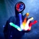 thumbnail image 2 of Set de máscara y guantes de Halloween Max Fun con iluminación LED brillante, 2 of 6