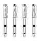 thumbnail image 1 of 4Pcs Fountain Pen with Ink Absorber Transparent Ink Pen Students Writing Pen, 1 of 2