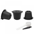 thumbnail image 1 of Refillable K Capsules Replacement for Nespresso, Reusable K Capsules Coffee Filters Pods (Black), 1 of 4