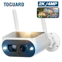 Toguard SC15 2K/4MP Solar Security Camera Wireless WiFi Outdoor Battery Powered Bullet Surveillance Camera