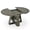 Natural, variant on Resenkose 43.3"-59" Round to Oval Extendable Table for 4-8 People, Wood Base Dining Table with Storage Shelf for Kitchen, Living Room, Walnut