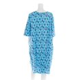 thumbnail image 2 of Robe de Flanelle Adaptative pour Femmes (Moyenne, Pois Colorés avec Fond Bleu - 05), 2 of 2