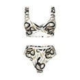 thumbnail image 4 of Rocae Snake for Bikini Set for Women Two Piece Sexy High Swimsuits Split Crossover Bikini Small, 4 of 9