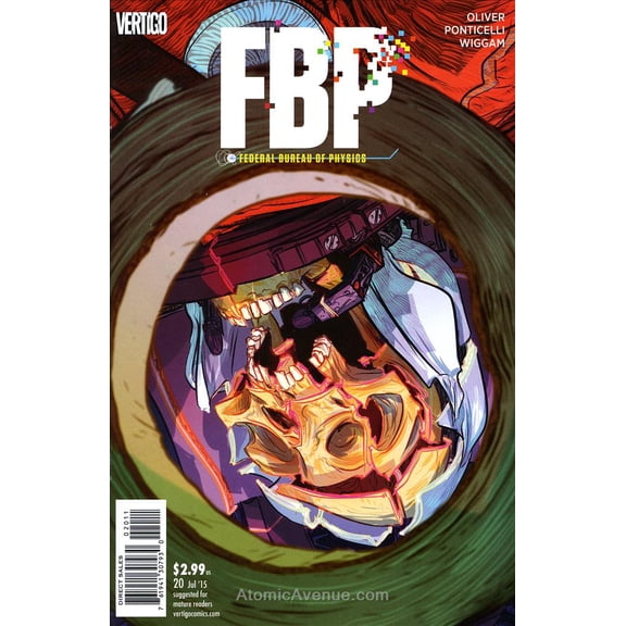 FBP: Federal Bureau of Physics #20 VF ; DC/Vertigo Comic Book