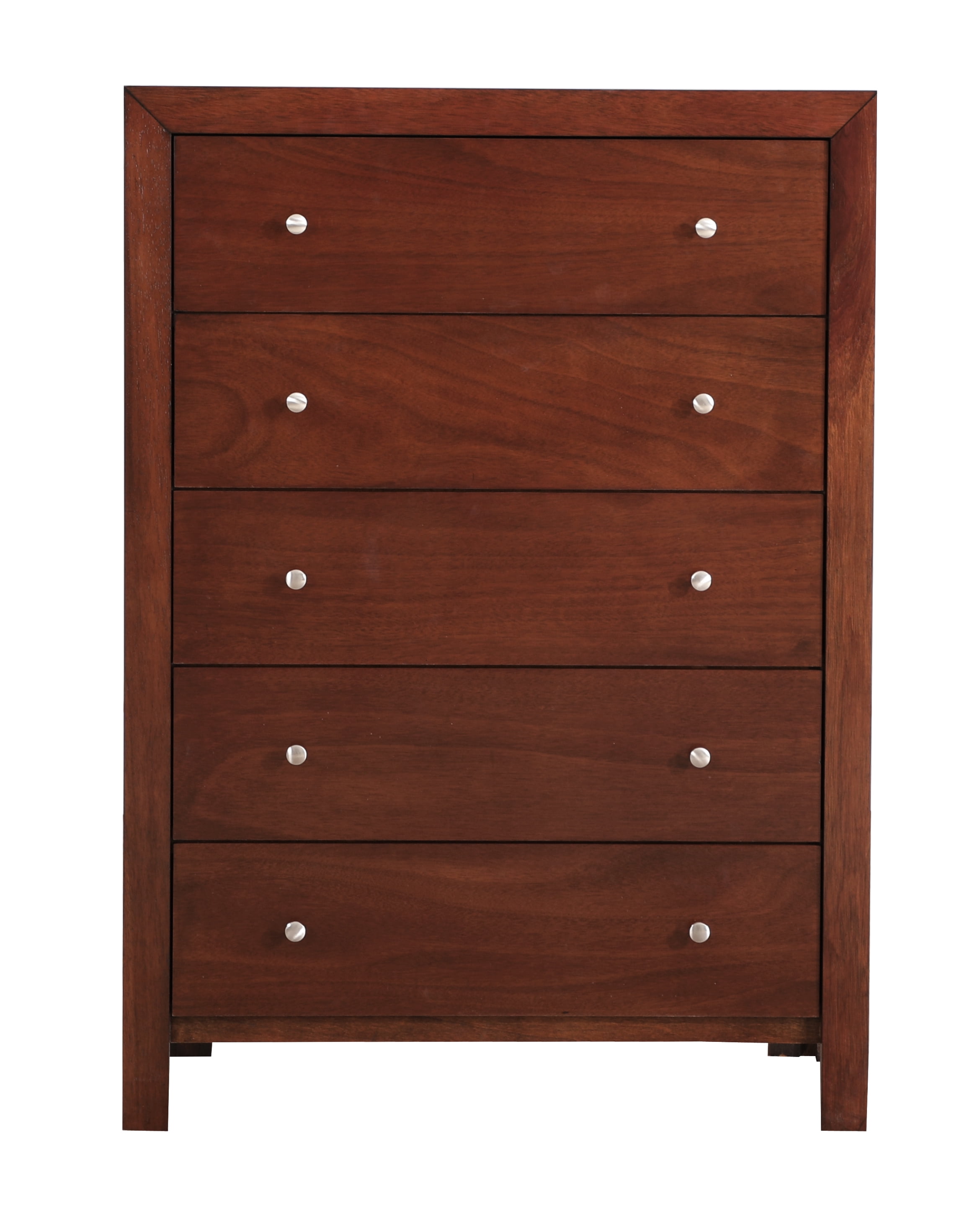 Glory Furniture Burlington Chest in Cherry Color