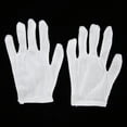 thumbnail image 3 of 12 pares de guantes de algodón puro, transpirables, suaves, elásticos y resistentes al desgaste., 3 of 14