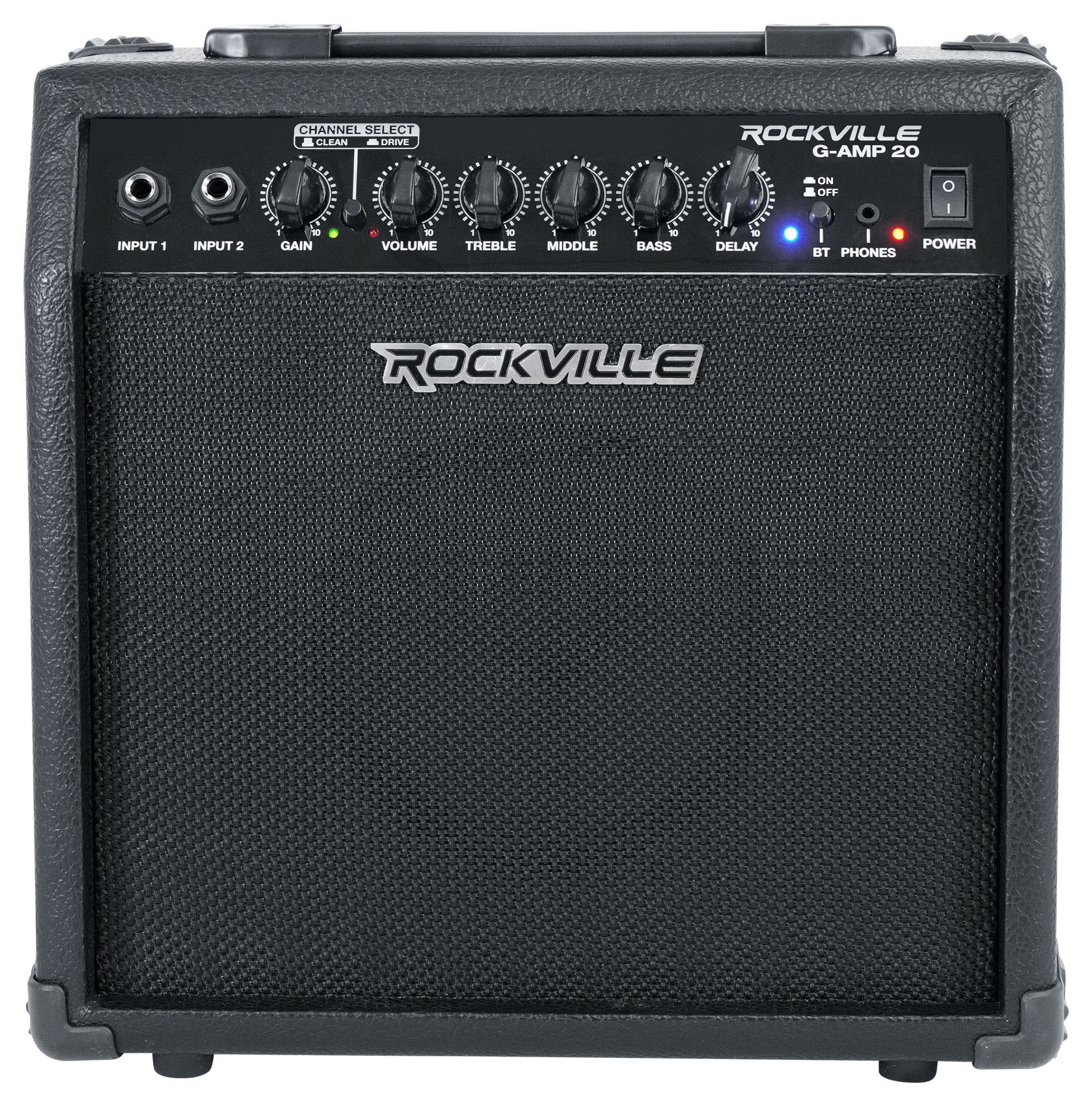 Rockville G-AMP 20 Watt Guitar Amplifier with Bluetooth photo 4