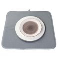 thumbnail image 2 of Tapete absorbente multiusos para secar platos y vajilla, resistente al calor, rectangular, gris, 2 of 6
