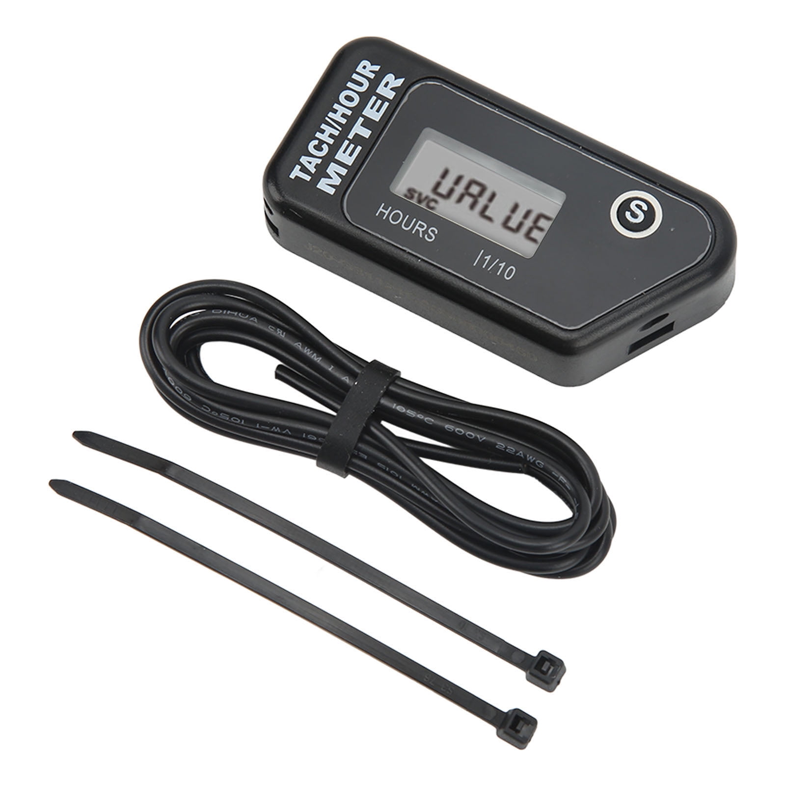 RPM Counter, Inductive Maintenance Reminder Motorcycle Hour Meter Low