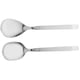 thumbnail image 2 of cucharas grandes de acero inoxidable para servir en la cocina, banquetes y bufé., 2 of 6