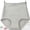 Grey, variant on LIZUOJUN Under $3 Cotton Underwear For Women High Waisted Briefs Tummy Control Moisture-Wicking Full Coverage Regular & Plus Size L-4XL