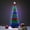 RGBY - Metal-Plastic, variant on Yescom 5Ft Cone Christmas Tree with Light 26Modes 240 LED Light Bluetooth APP Control Indoor Outdoor Festival Decoration