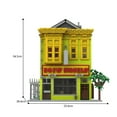 thumbnail image 2 of Bob's Burgers House Modular Buildings Blocks MOC-186048 Bricks Toys Set 4704pcs, 2 of 5