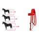 thumbnail image 4 of Montar Equipo De Caballo Ajustable Cabestro Brida De Caballo Montar A Caballo Dispositivo Ecuestre Espesar Suave Yuarrent OD009476-02, 4 of 7