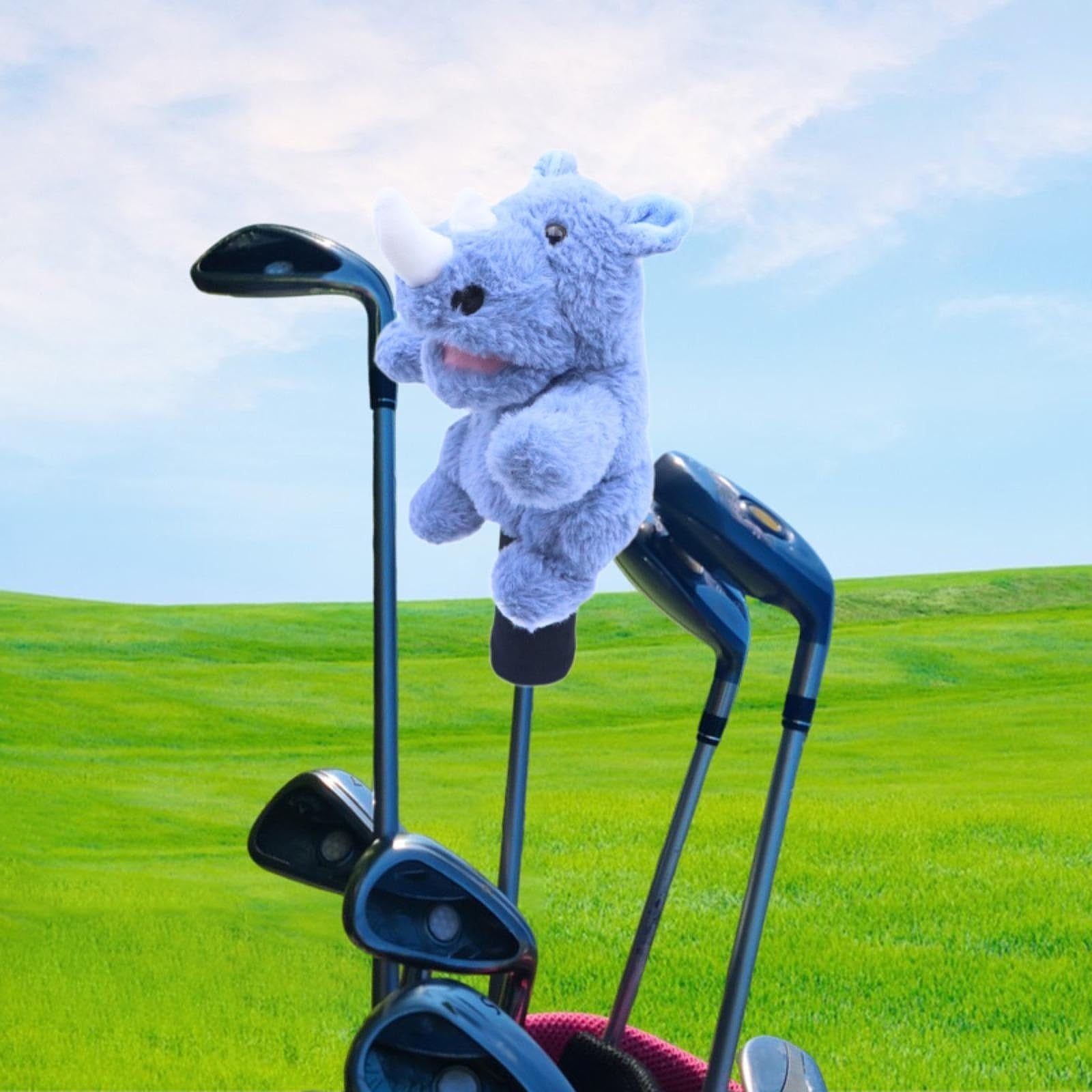 Golf Putter Covers Driver Head Protective Guard Golfs Mallets Headcover Golf Head Covers Golfs Club Protectors Sleeve