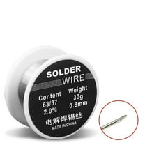 Nrmrqz Low Temperature Core Solder Wires 100g Small Roll for Household Electronics Repair and DIY Projects