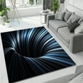 thumbnail image 4 of Optical Illusion Rug for Bedroom,3'x5' Non-Slip 3D Rug with Colorful Vortex Area Rug for Living Room Game Room Home Decor, 4 of 9