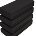 thumbnail image 6 of Black Pull-Less 8 Drawer Dresser, Graceful Curved Lines - Suitable for Bedroom Decor, 6 of 7