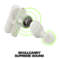 thumbnail image 6 of Skullcandy Smokin' Buds XT True Wireless in-Ear Earbuds, Bone, 6 of 10