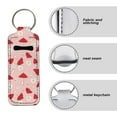 thumbnail image 6 of Yuyamidu Red Mushroom Chapstick Holder for Car Reuseable Daisy Sleeve Chapstick Pouch for Women Soft Elastic Lipstick Key Chain Holder Makeup Storage Organizer, 6 of 6