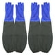 thumbnail image 1 of BRIGHTFUFU 2 pares de guantes largos de goma hasta el codo, impermeables, guantes de limpieza de cocina, guantes largos de goma, guantes para lavar platos, guantes de seguridad industrial, 1 of 7