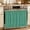Green, variant on Oven Skirt Curtain for Kitchen 24x32 Inch, Mint Green Oven Curtain with 8 Ribbon Ties & Ruffle Trim, Stove Skirt Curtain Dishwasher for Cabinets Over Sinks Rustic Farmhouse Solid Color