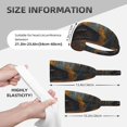 thumbnail image 2 of Rustic Cabin Autumn Forest Headbands for Women Men, Workout Elastic Sweat Band for Yoga Running Cycling Gym Exercise Non Slip Head Bands for Women's Hair, 2 of 5