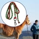 thumbnail image 1 of Cuerda Práctica para Caballos Cola con Broche de Perno 25 Metros Verde Rojo, 1 of 8