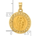 thumbnail image 4 of 14K Hollow Our Guardian Angel Medal, 4 of 4