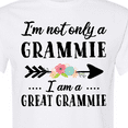 thumbnail image 4 of Inktastic I'm Not Only a Grammie I'm a Great Grammie with Flowers T-Shirt, 4 of 5