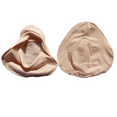 thumbnail image 2 of BIMEI Breathable Protect Pocket for Mastectomy Silicone Breast Forms Cover Bags for Prosthesis Artificial Fake Boobs Triangular 1 Pair ,Beige,M, 2 of 5