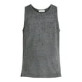 thumbnail image 7 of No Boundaries Men's & Big Men's Burnout Textured Tank, 2-Pack, Sizes XS-3XL, 7 of 7