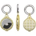 thumbnail image 1 of HAHDAXIA Étui pour AirTags Mignon Étui en Métal Diamant avec Protection pour Porte-Clés, 1 of 6
