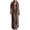 #0031-Brown, variant on Uootdi Women's 2 Piece Matching Lounge Set Long Sleeve Oversized Button Down Shirt Drawstring High Waist Wide Leg Linen Pants Set