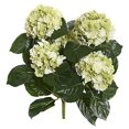 thumbnail image 1 of Vickerman 17,5" Lt Buisson Vert de Polyester Hortensia x 5 avec 30 Feuilles et 204 Fleurs, 1 of 1