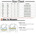 thumbnail image 3 of Abcnature Full Coverage Bras for Women Solid Steel Rings Lace Pad Gathering Camisole Integrated Type Daily Bras, 3 of 3