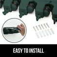 thumbnail image 5 of GORILLA GRIP Wall Mount Organizer, Hooks and Slots to Hold Mop, Broom, Tools, Easy Install, 6 Hooks 5 Slots, Hunter Greeen, 5 of 9