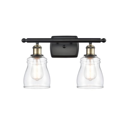 

Innovations Lighting 516-2W Ellery Ellery 2 Light 16 Wide Bathroom Vanity Light - Black
