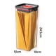thumbnail image 3 of Contenedor Cereales Almacenamiento Alimentos 5 Uds Sin BPA para Harina Té Arroz Grano, 3 of 9