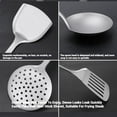 thumbnail image 4 of PinesC Pure Titanium Spatula, Cookware Kitchen Essentials Cooking Utensils Set Kitchen Accessories, Cooking Shovel Wok Spatula Long Handle Shovel Wok Turner (4PCS) 4PCS Pure Titanium Spatula, 4 of 5