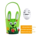 thumbnail image 6 of CoreLiving Stylish Canvas Easter Tote Basket with Durable Handle - Versatile Easter Bucket for Exciting Egg Hunts & Elegant Gift Wrapping for All Your Easter Needs, 6 of 6