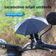 thumbnail image 5 of TRKIYQC motocicleta teléfono móvil pequeño paraguas Anti-penetración bloqueo ultravioleta ocho huesos paraguas de montar TRKIYQC casual, 5 of 5