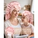 thumbnail image 2 of Gorro de seda AWAYTR 100% seda de morera para cabello largo (rosa), 2 of 6