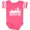 Football Pink and White, variant on Inktastic Seattle Skyline Grunge Boys or Girls Baby Bodysuit