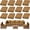 Camel Color, variant on 12Pcs Outdoor Cushion Covers, Patio Cushion Covers,Stretch Elastic Slipcovers, Replacement Washable & Reusable Furniture Protector for Patio Couch (Lake Blue,Cover Only)